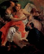Giovanni Battista Tiepolo Abraham und die Engel, Pendant zu  Hagar und Ismael Germany oil painting artist